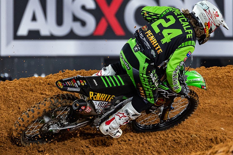 Brett Metcalfe topped off a stellar career with an unfortunate crash in Marvel Stadium| PHOTO: ID MEDIA GROUP